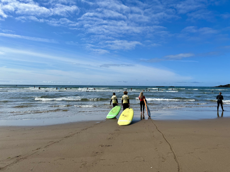 Surfing at 50: Learning to Surf in North Devon