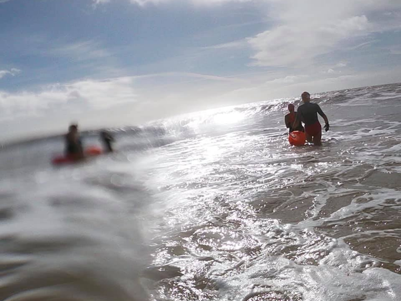 “I’ve never come out of the water wishing I hadn’t got in”